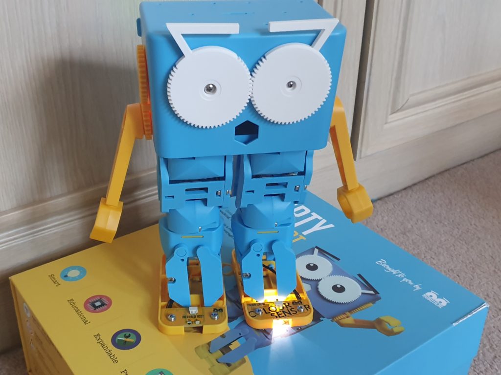 making STEM fun with Marty the robot